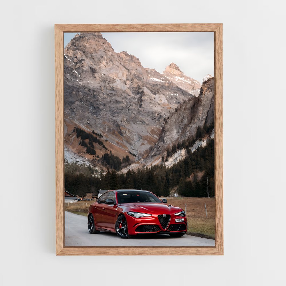 Poster Alfa Romeo : Évasion Rouge (vue 4)